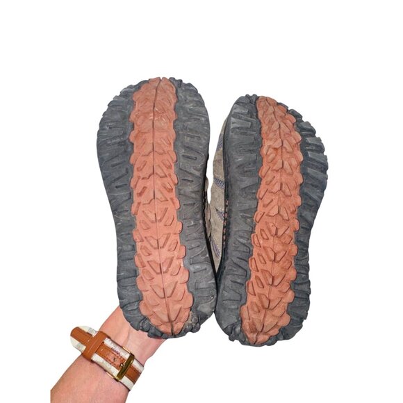 Merrell Chameleon STRETCH Youth Hiking Trail Casual Shoes Size 13 Brown Suede - Picture 8 of 12